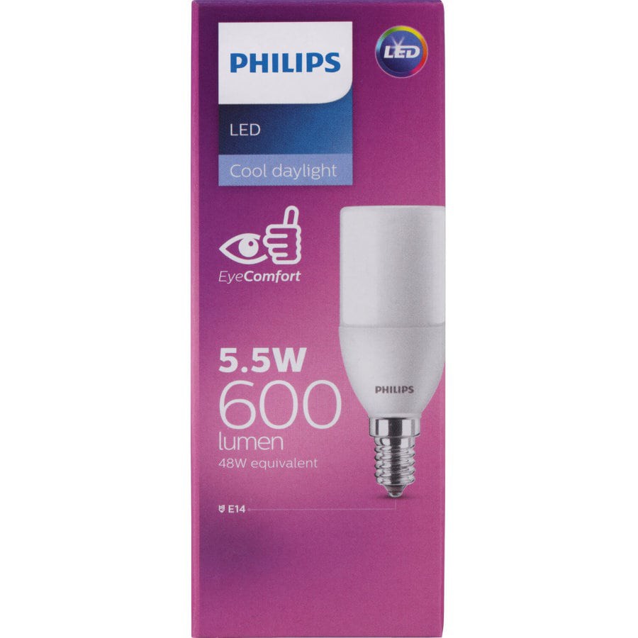 PHILIPS LED STICK 5.5W 7.5W 9.5W E27 Putih