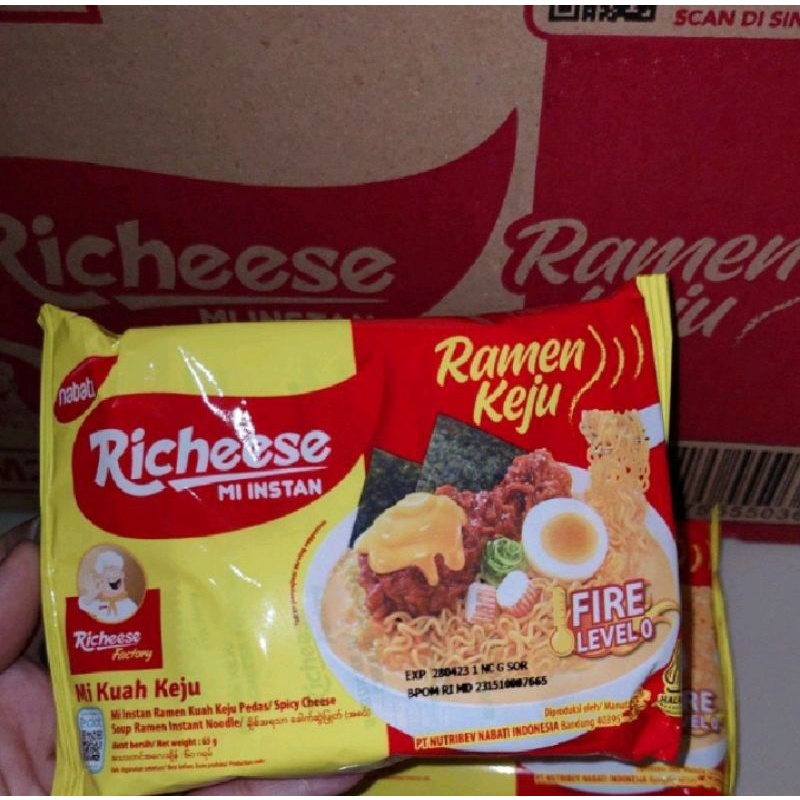 

Mie Richeese Mie Keju