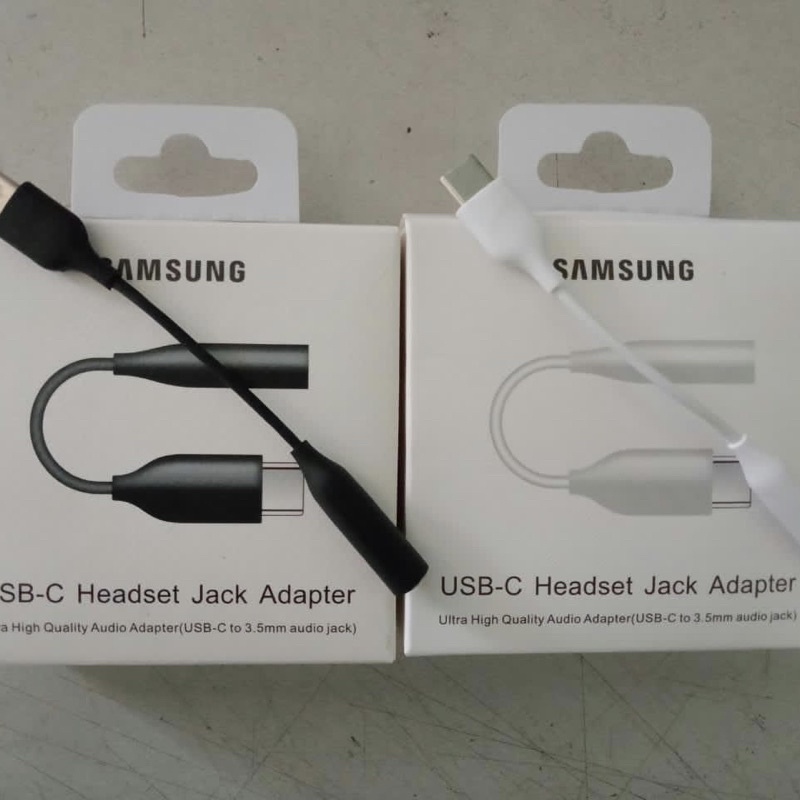 converter audio samsung jack adapter tipe c handsfree original usb c