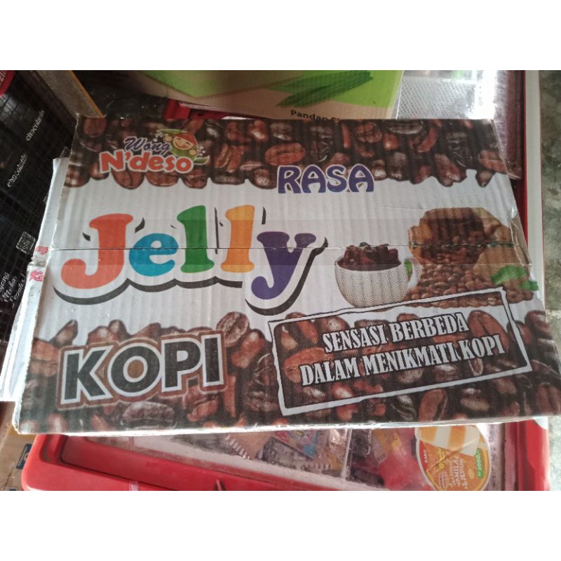 

Jelly Minuman Rasa Kopi 1 Dus isi 24 Pcs