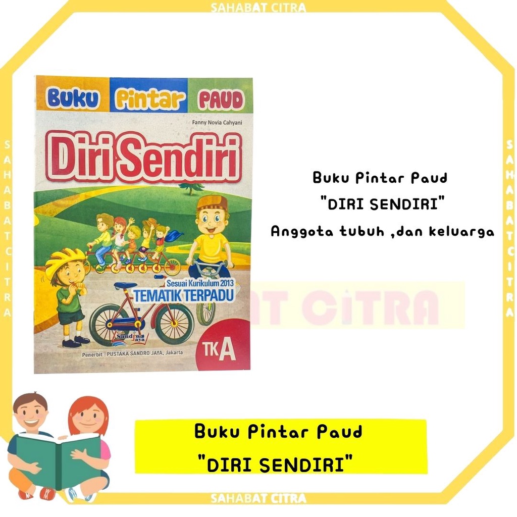 BUKU PINTAR PAUD "DIRI SENDIRI"