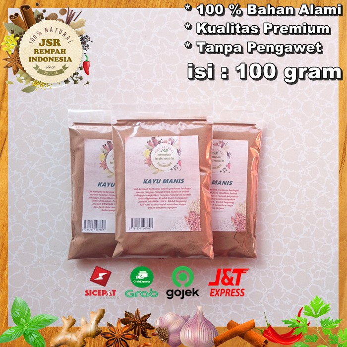 

KAYU MANIS BUBUK ISI 100 GRAM BUMBU DAPUR JSR REMPAH