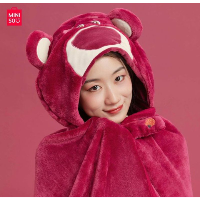 Miniso Selimut Lotso /Bantal/Balmut