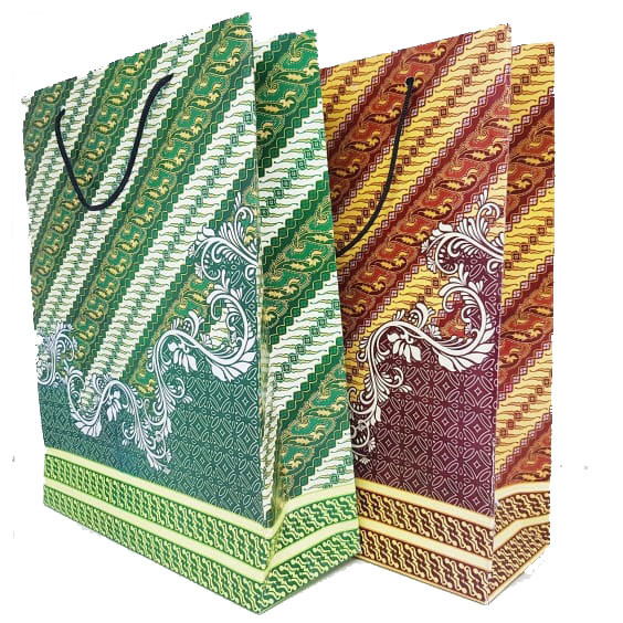 

Shopping Bag Batik / Paper Bag Batik / Tas Kertas Coklat