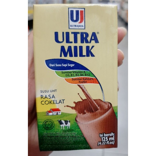 

Susu UHT Ultra Milk 125 ml