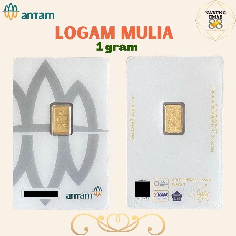 EMAS 1 gram LOGAM MULIA ANTAM