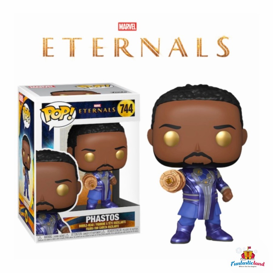 Original Funko POP Marvel Eternals - Phastos with Gold Eyes (EXCLUSIVE) #744