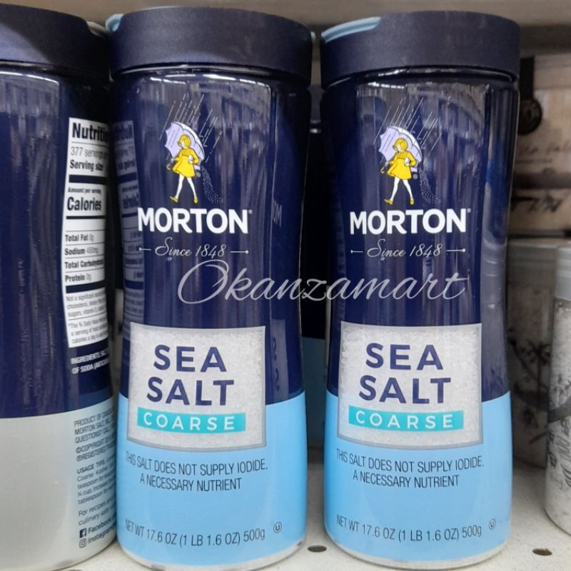 

Morton Coarse Sea Salt 500gr