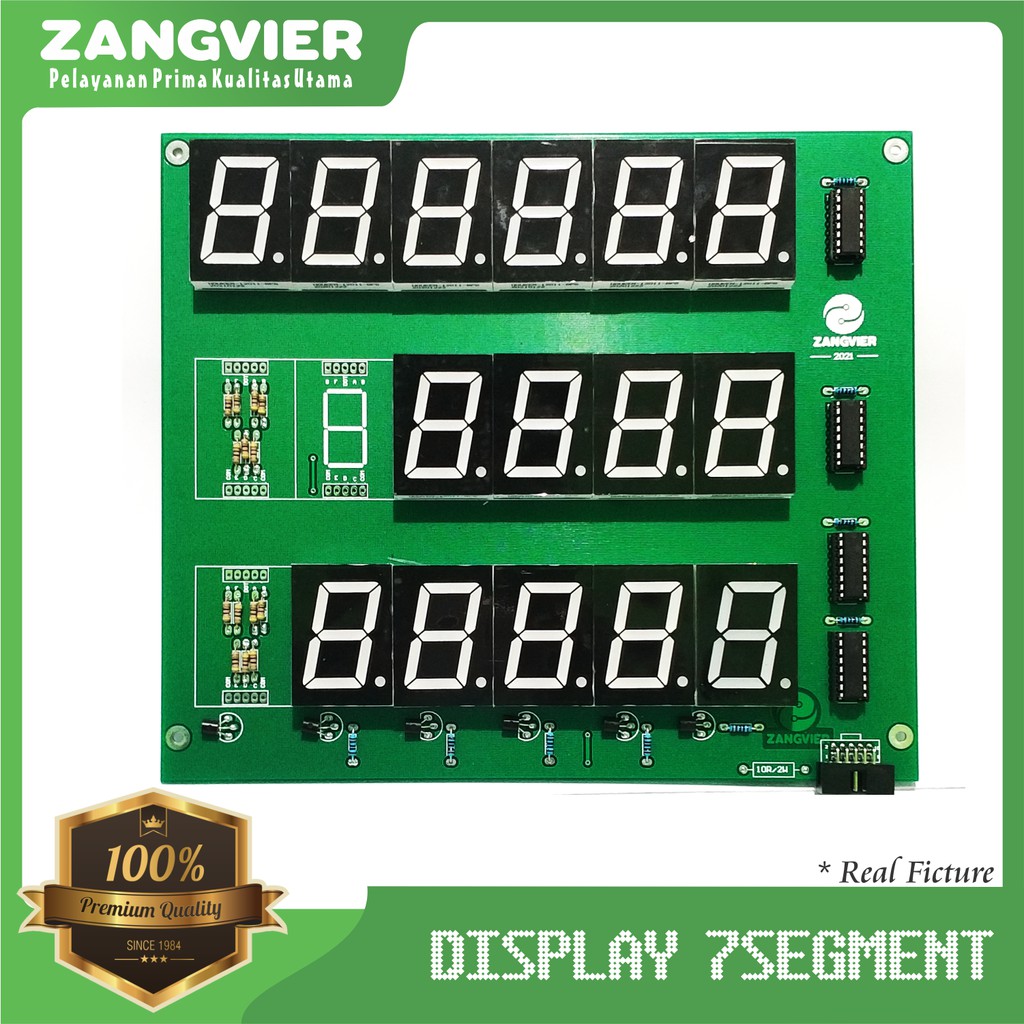 DISPLAY 7SEGMENT 1.4 / PREMIUM PERTAMINI BIRU