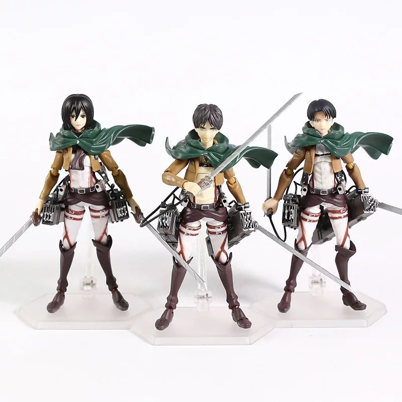 Figure Attack On Titan Figma Eren Yeager AOT KWS Anime Figures