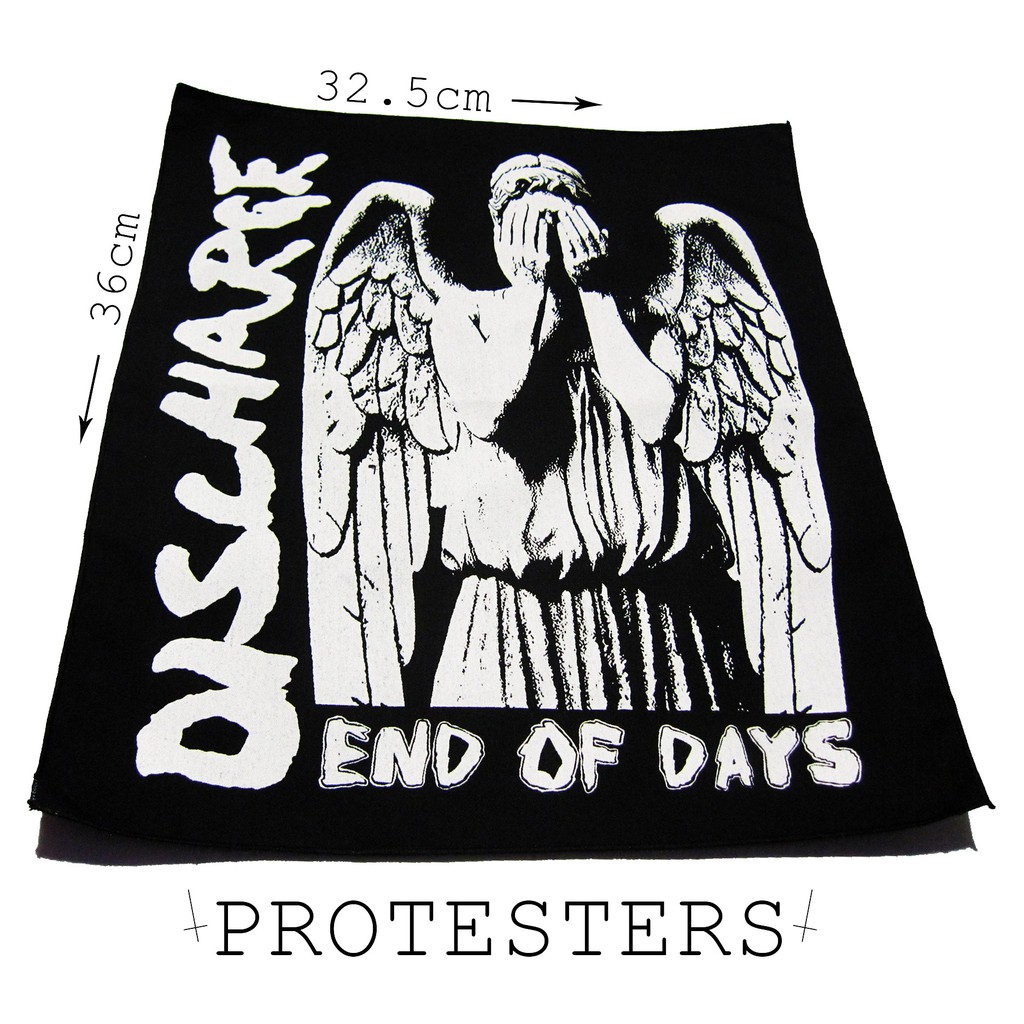 EMBLEM PUNGGUNG / BACKPATCH PUNK DISCHARGE