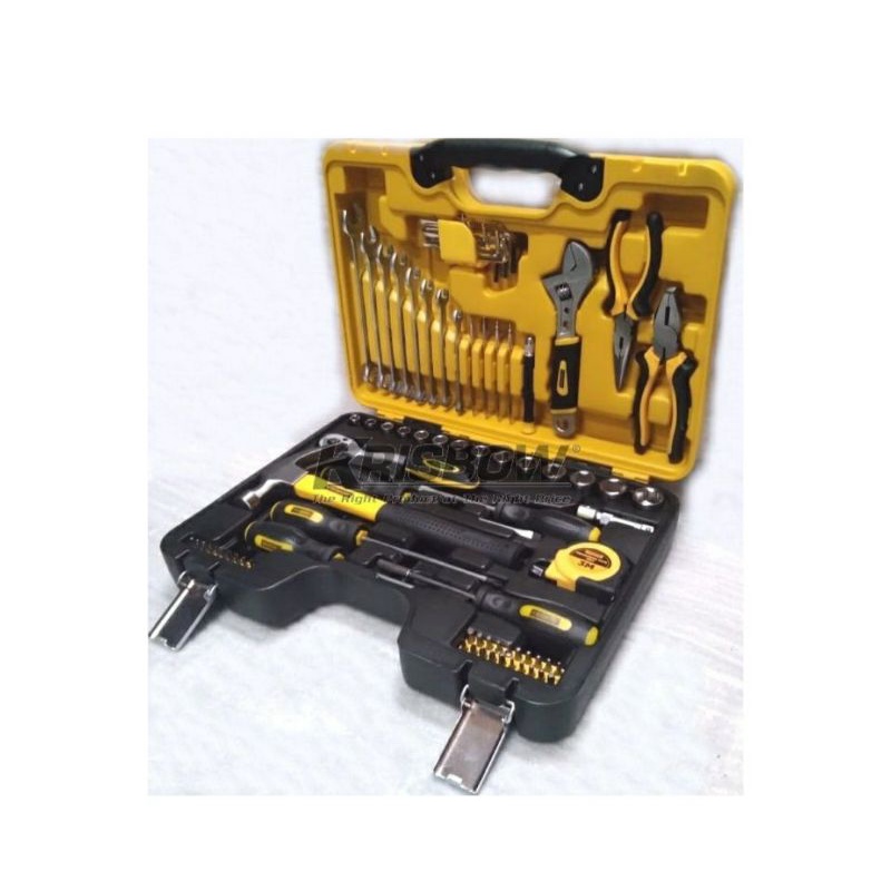 KRISBOW Alat Mekanik set 78pcs / MECHANIC TOOL KIT 78PC LRTKM78