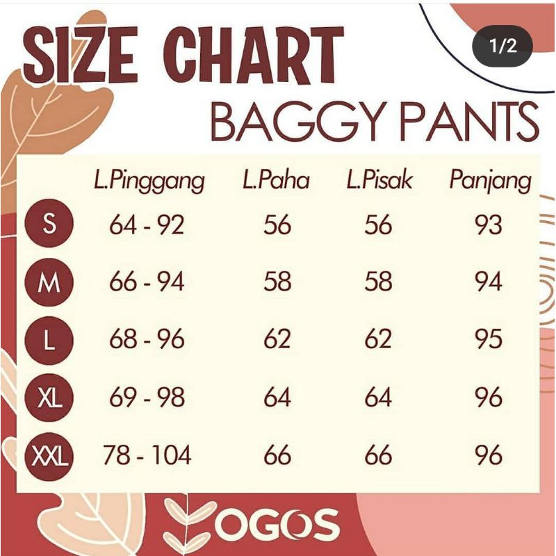 CELANA BAGGY PANTS OGOS