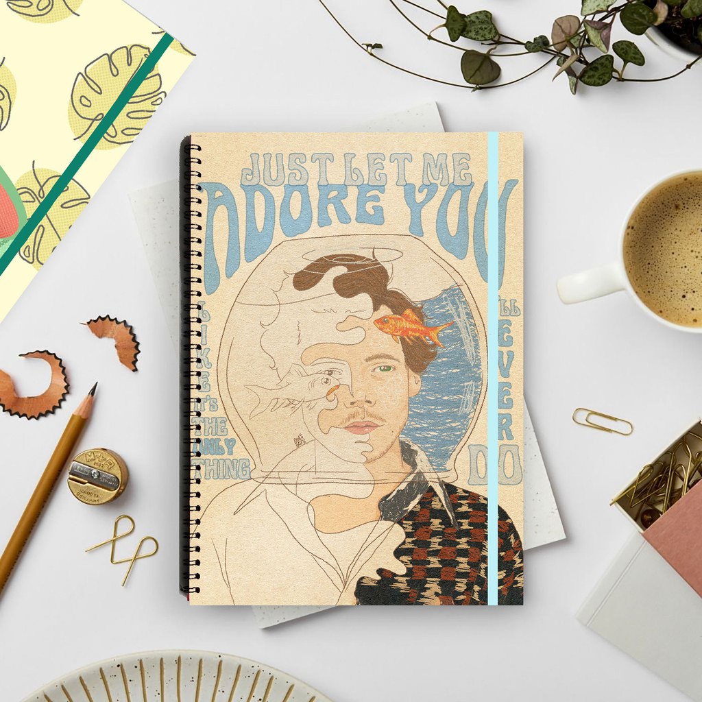 

HARRY STYLES Song Quotes Spiral Ruled Notebook Diary Journal Buku Tulis Catatan Sekolah Kuliah