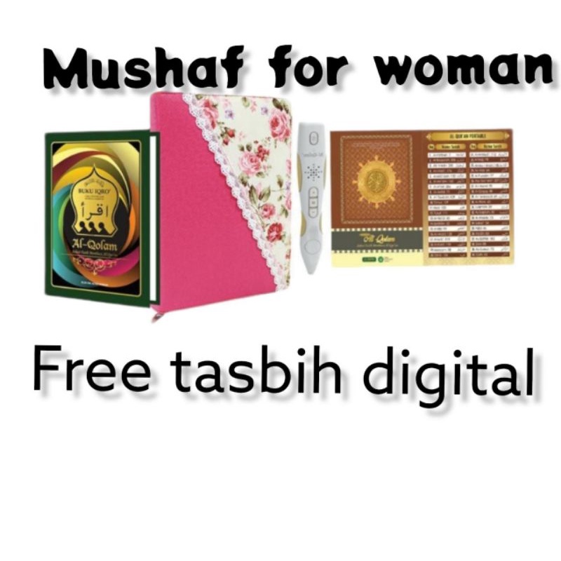 Alquran digital pen | mushaf wanita | alquran seserahan