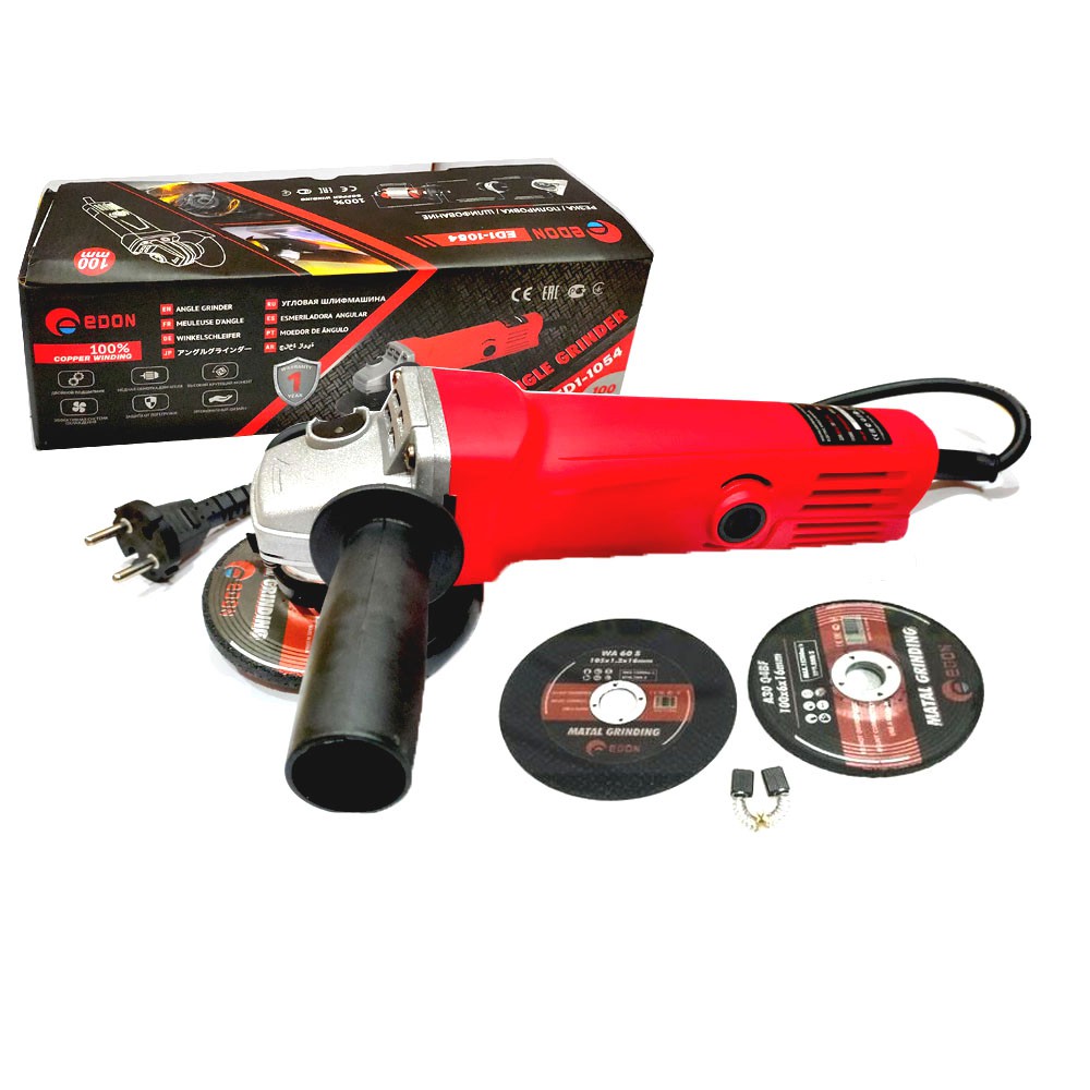 Mesin gerinda tangan Angle grinder Edon ED1-1054