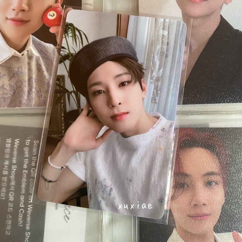 wonwoo ld lucky draw m2u record round 1 seventeen svt your choice yc pc photocard