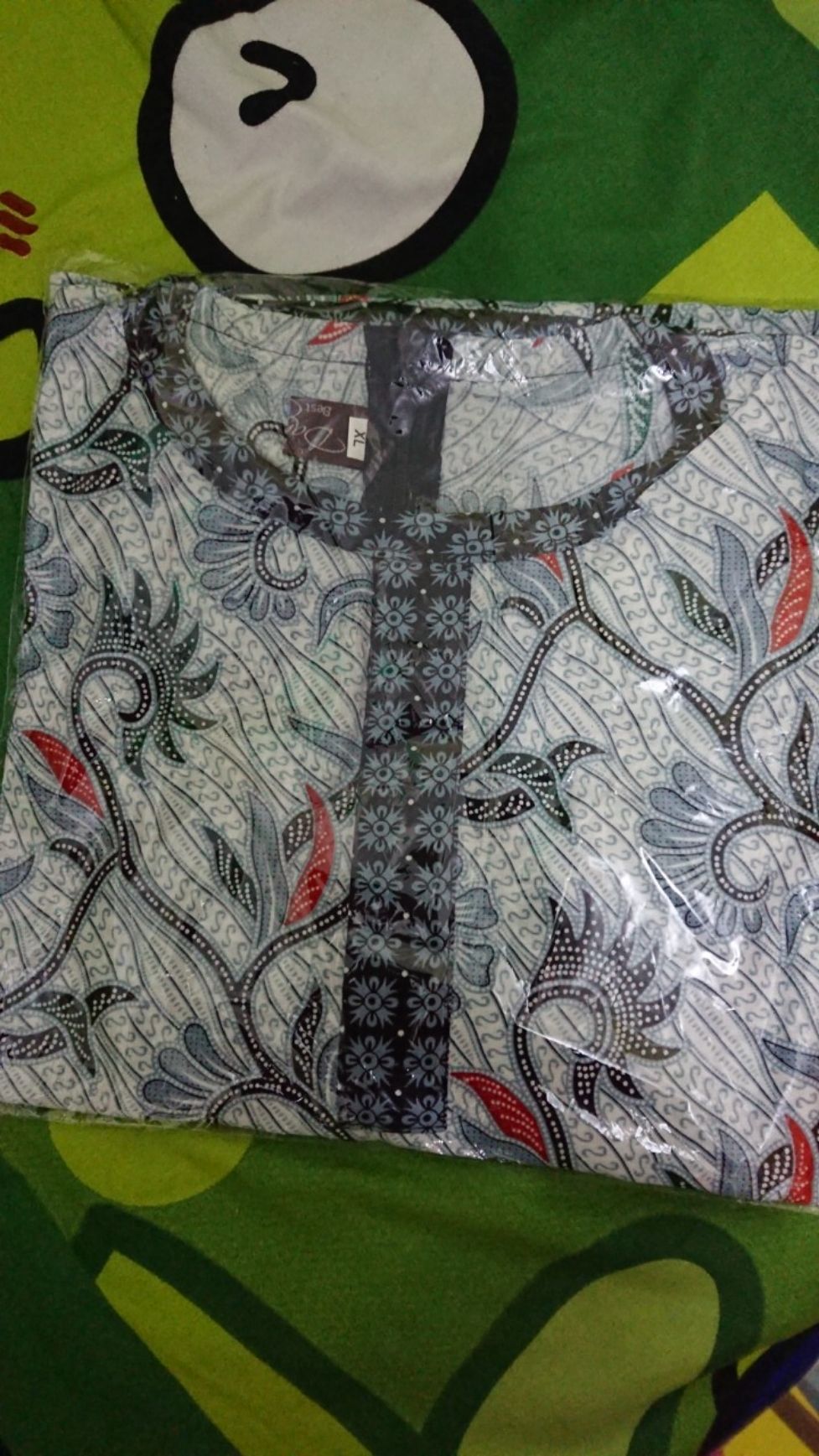 Dress Batik Tunik Renata Lengan Serut Kain Mataram Primisima