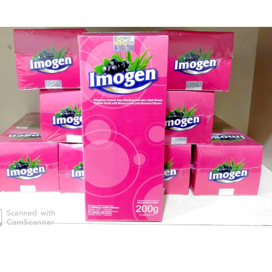 IMOGEN BLACKCURRANT ISI 20 SACHET | IMOGEN BLACKCURRENT | minuman pelangsing L49T