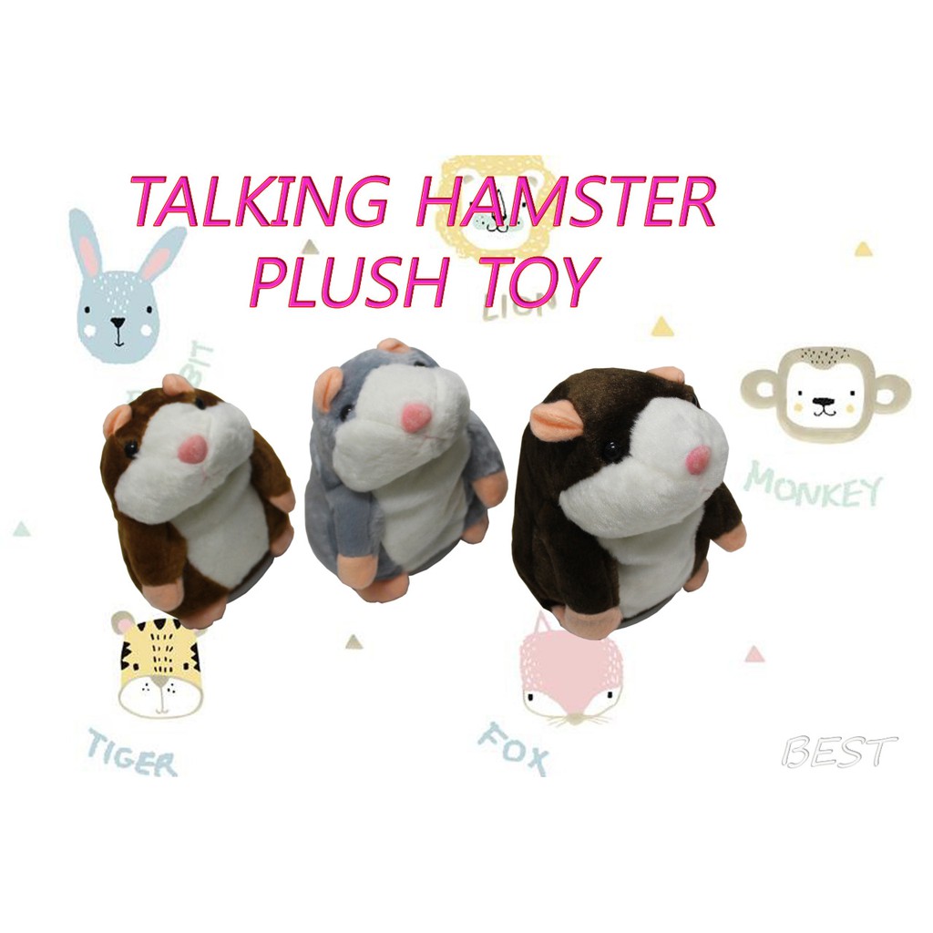 TERMURAH Boneka Bicara hamster (Talking Hamster)