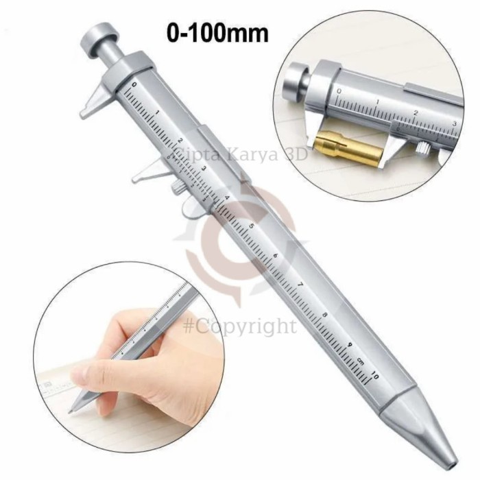 

Eklusif Pena Multifungsi Ballpoint Measuring Tool Scale Ruler Terlaris