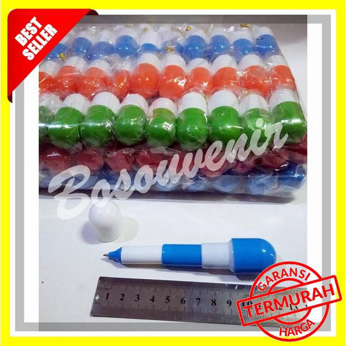 

Terlaris Souvenir Pulpen Kapsul