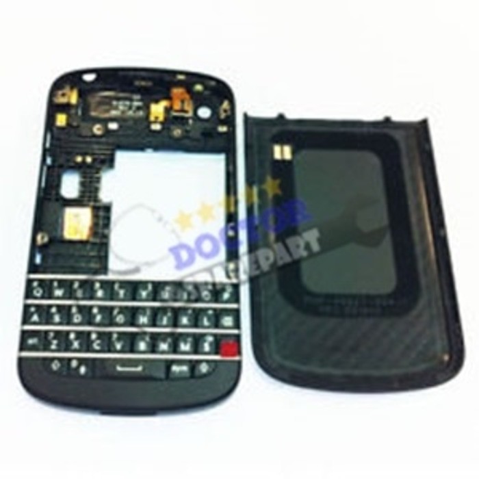 Casing Fullset BB /  Back Door + Bezel + Keypad Blackberry Q10