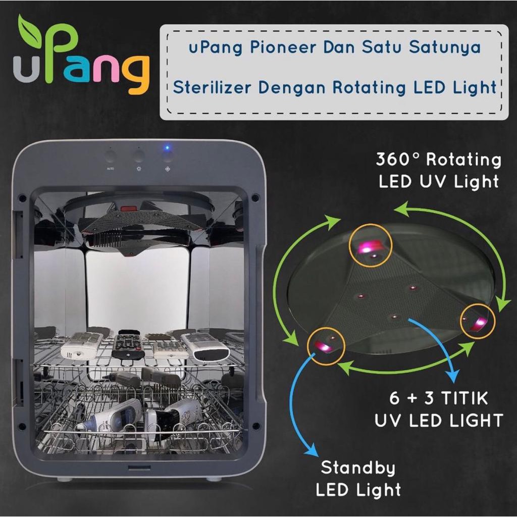 uPang PLUS+ LED UVC Sterilizer Waterless (9th Gen)