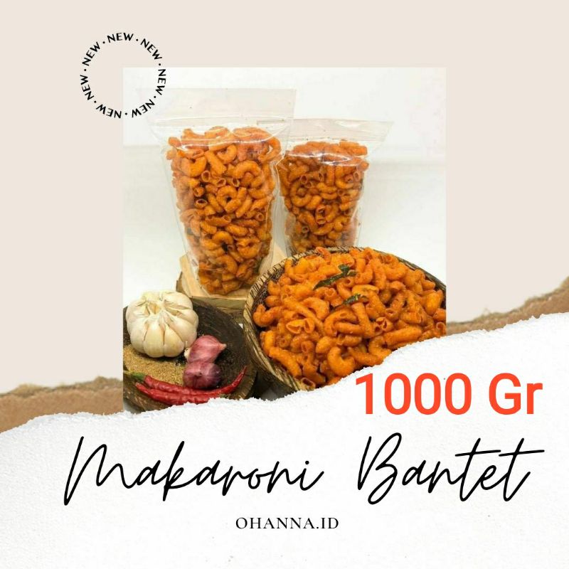 

[BISA COD] PROMO Termurah Macaroni Makroni Bantet Pedas Gurih enak