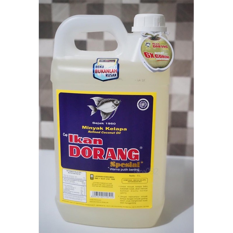 

Minyak ikan dorang spesial