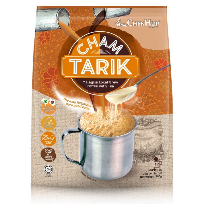 

Kopi Chek Hup Cham Tarik Campuran Kopi dan Teh 12 x 25 Gram