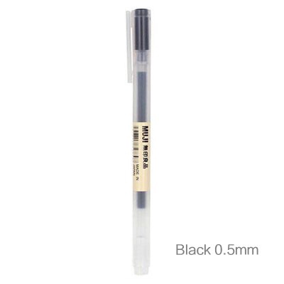 ☀INDOLAND☀  Colors Gel Pen Black Ink Color Pens 0.5mm Pens Kawaii Office School Supplies S015