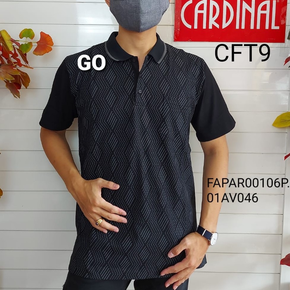 gos  CFT CARDINAL FORMAL TSHIRT Pakaian Pria Atasan Kaos Polo T-shirt Casual Original Lengan Pendek