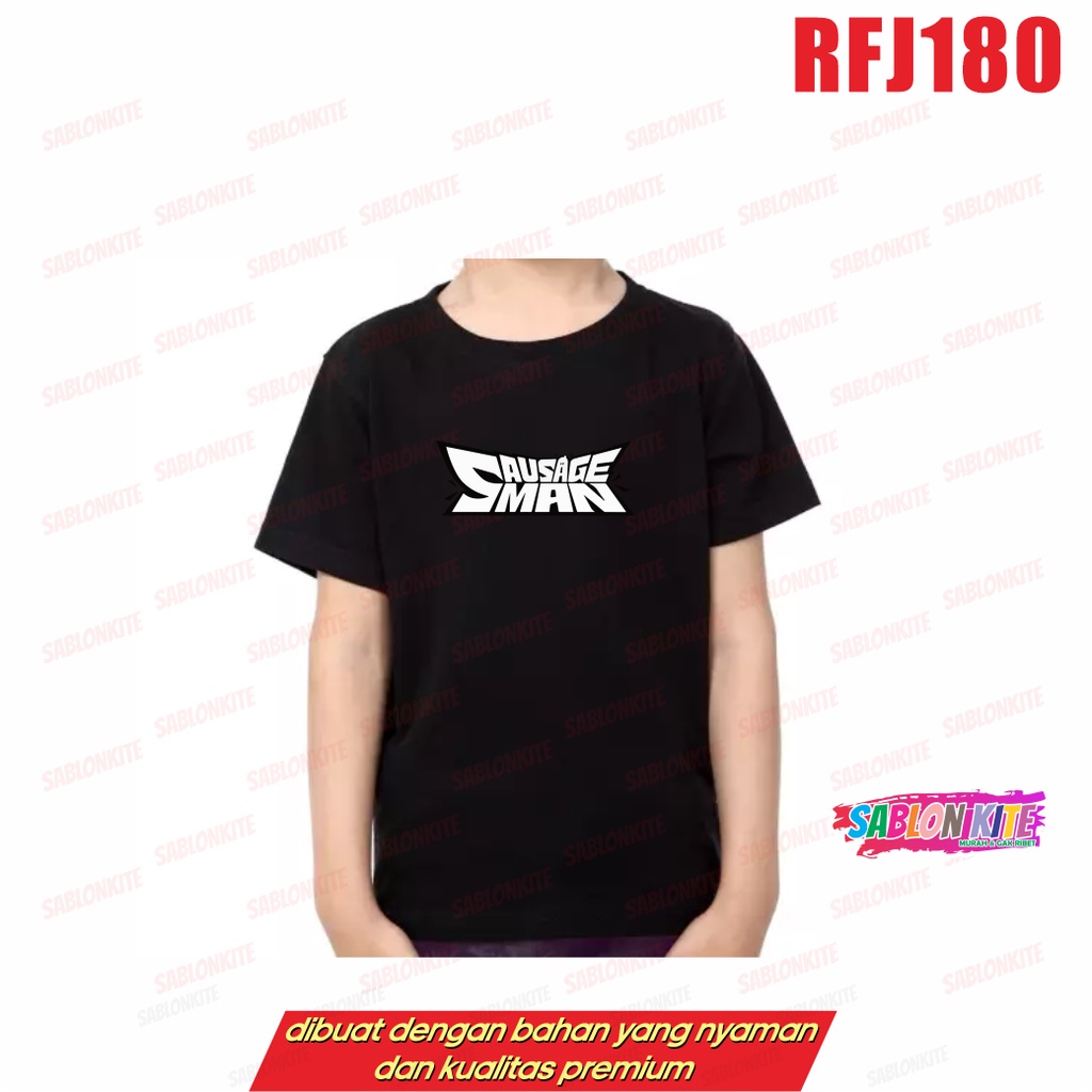 MURAH!!! KAOS DISTRO KEREN SAUSAGE MAN SOSIS MAN RFJ180