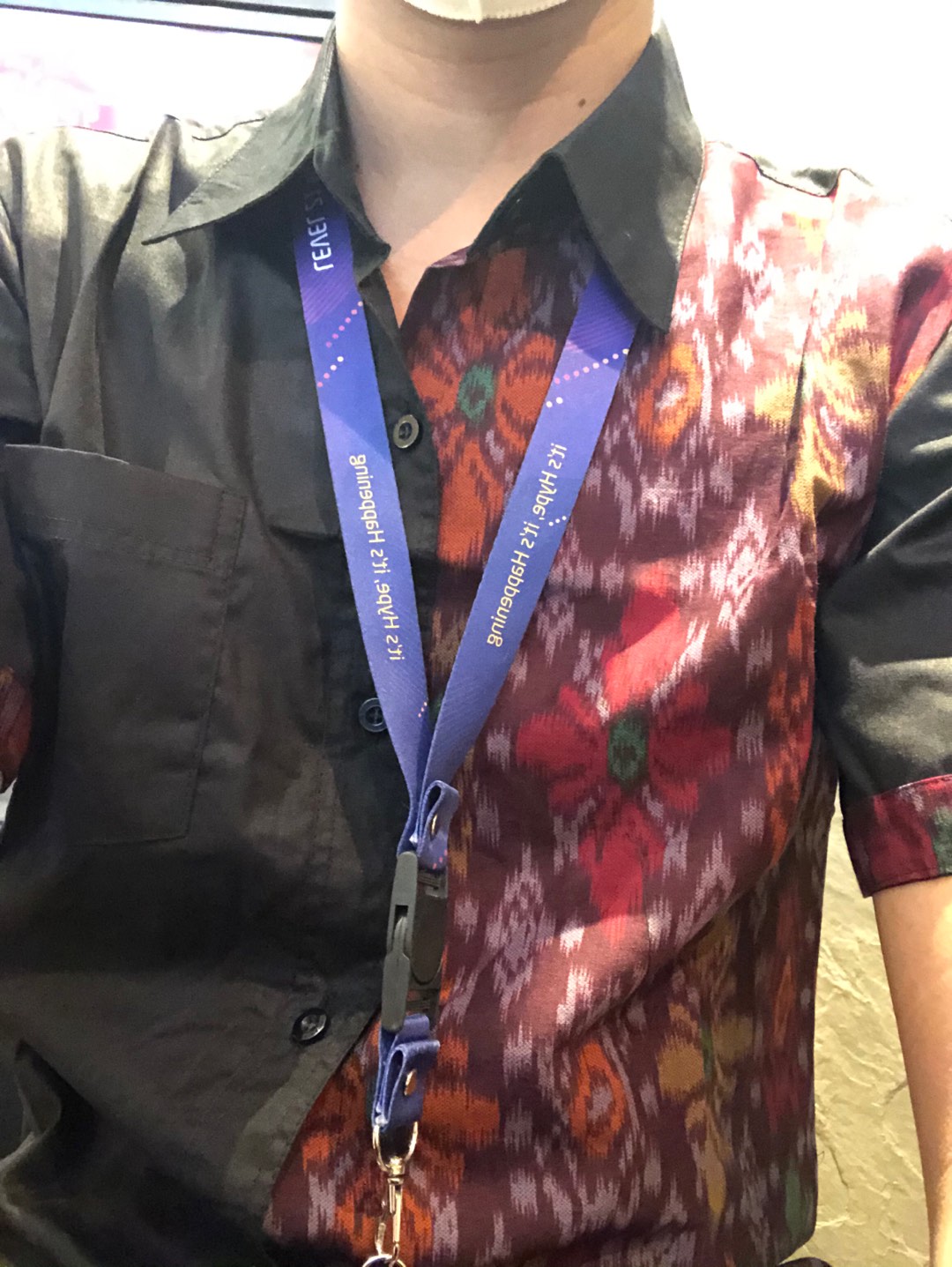 Kemeja Endek Bali Kemeja Batik Bali Kemeja Endek Pria Kemeja Endek Lengan Pendek