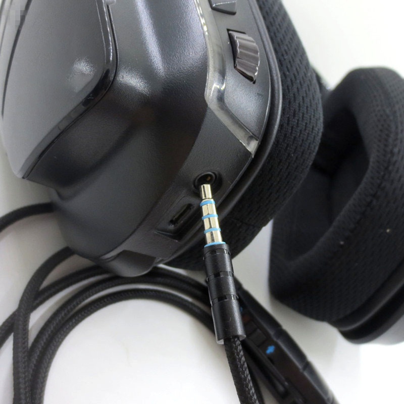 Btsg Kabel Audio 3.5mm Dengan Kontrol Inline Untuk Headset Gaming G633 G933