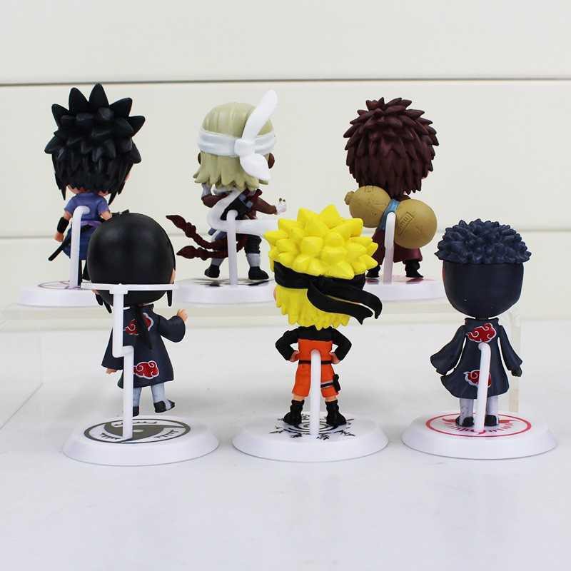 Action Figure Naruto 6 PCS