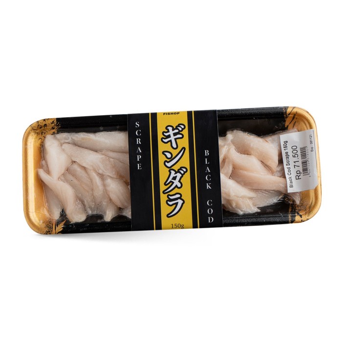 

FISHOP - Black Cod Scrape (150 gram)