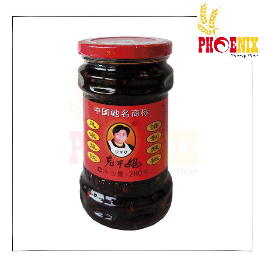

Lao gan ma black beans with chili oil 280 gr