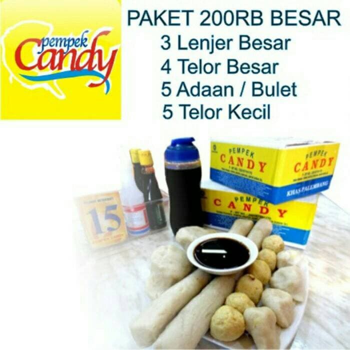 

Paket Pempek Candy 200B (Campur)