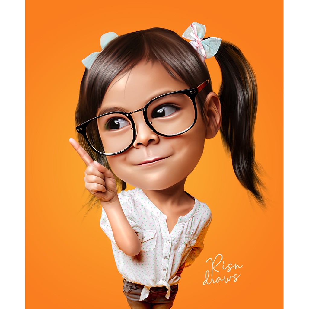 Edit Foto Karikatur Kartun 3d Soft File Only Shopee Indonesia