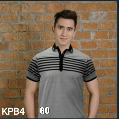 gof KPB CRESSIDA KAOS POLO KERAH Cowok Pakaian Pria Baju Polo Kerah