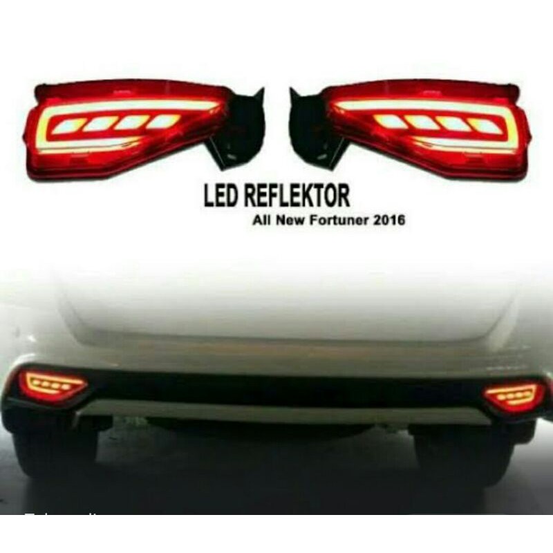 lampu LED reflektor Fortuner vrz