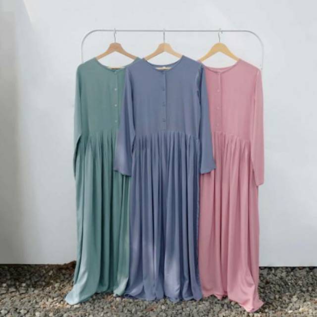 Inayah Basic Dress ORI by Vanilla Hijab