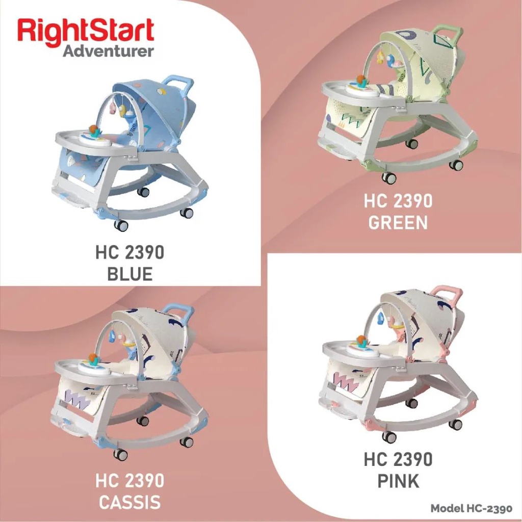 Right Start Adventure 5in1 High Chair 2390