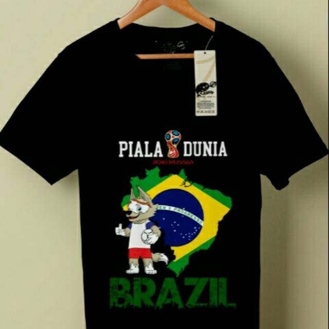 Kaos Piala Dunia 2018 Brazil