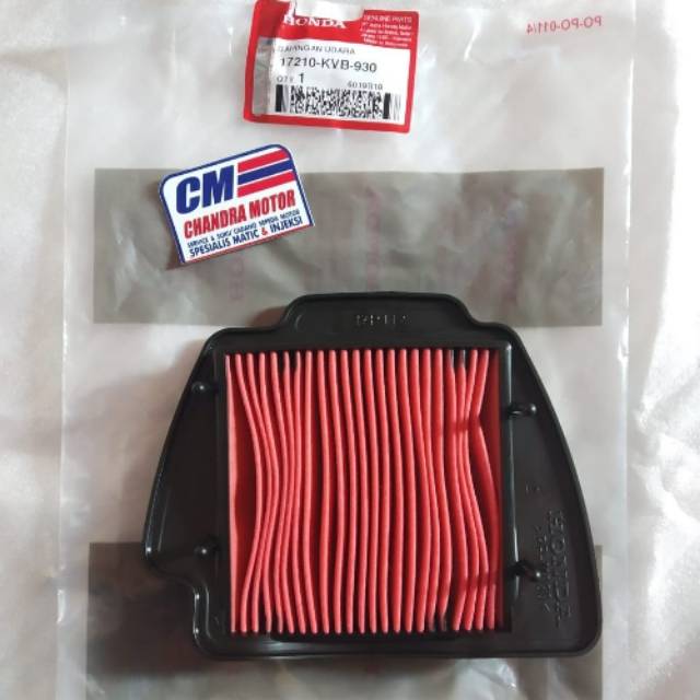 saringan filter udara vario 110 lama vario techno 110 karbu 17210-KVB-930 original HONDA AHM