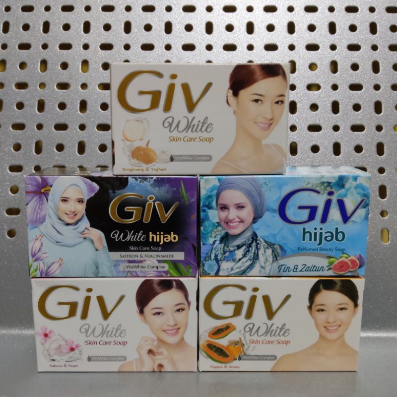 Sabun GIV batang 76g  isi 3 /  Giv batang 76g / Giv 76gr / Sabun batang