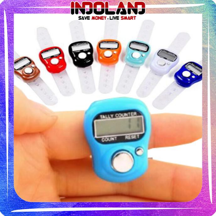 Produk Unggulan Alat Hitung Digital Tasbih Elektronik Finger Import Murah Batam R031 - Ungu