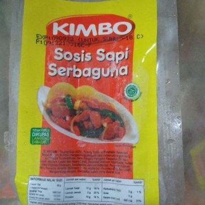 

sosis sapi serba guna merek kimbo 3pcs